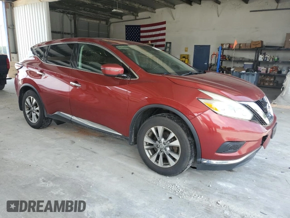 2016 Nissan Murano S with VIN 5N1AZ2MH2GN131753, listed as a Copart auction lot 62477655 with 137,886 mi miles and Clean title. Bid and sale history available at DreamBid. Image 4.