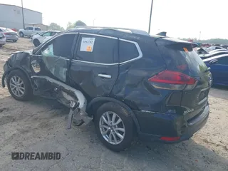 2019 Nissan Rogue SL with VIN 5N1AT2MV4KC702722, listed as a IAAI auction lot 41963782 with 1 mi miles. Bid and sale history available at carsss.com. Image 3.
