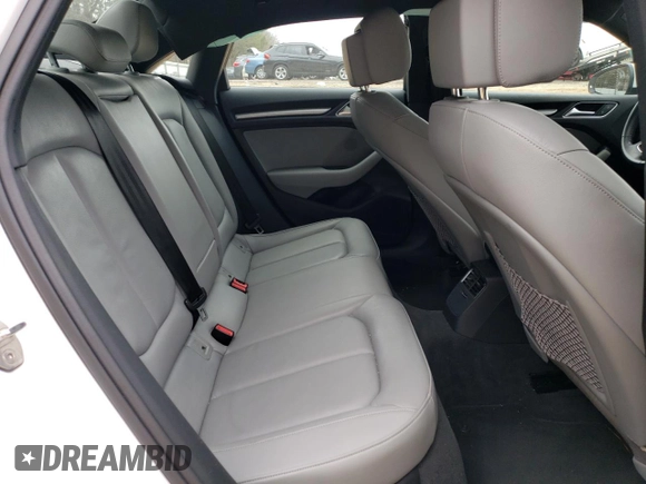 2018 Audi A3 Sedan Premium with VIN WAUB8GFF5J1090499, listed as a Copart auction lot 42452834 with 57,011 mi miles and Salvage Title. Bid and sale history available at carsss.com. Image 11.