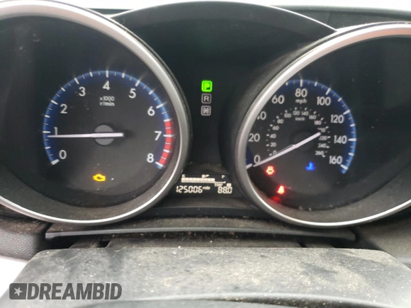 2013 Mazda 3 i Touring with VIN JM1BL1LP1D1809229, listed as a Copart auction lot 55988515 with 125,006 mi miles and Salvage title. Bid and sale history available at DreamBid. Image 9.