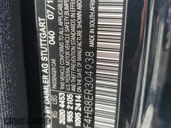 2014 Mercedes-Benz C 250 Sport with VIN WDDGF4HB8ER304938, listed as a Copart auction lot 62833835 with 151,199 mi miles and Salvage title. Bid and sale history available at DreamBid. Image 12.