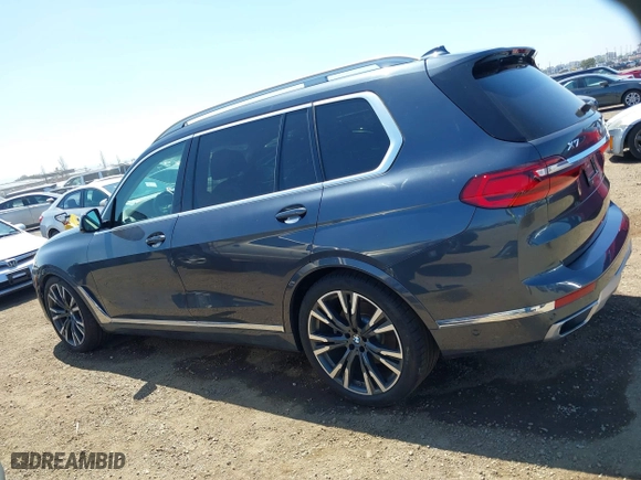 2020 BMW X7 xDrive40i with VIN 5UXCW2C07L9A00078, listed as a IAAI auction lot 41999850 with 59,711 mi miles. Bid and sale history available at carsss.com. Image 14.