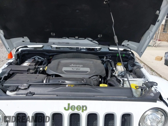2017 Jeep Wrangler Unlimited Sahara with VIN 1C4BJWEG8HL734572, listed as a IAAI auction lot 41863636 with 123,979 mi miles. Bid and sale history available at carsss.com. Image 10.