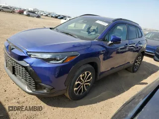 2024 Toyota Corolla Cross Hybrid S z VIN 7MUFBABGXRV025718, wystawiony jako Copart lot #54179145 z przebiegiem 6 790 mil mil oraz Szkoda całkowita • Salvage title. Historia ofert i sprzedaży dostępna na DreamBid. Obrazek 1.