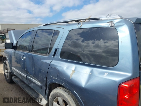 2011 Nissan Armada SV with VIN 5N1BA0ND6BN611508, listed as a IAAI auction lot 42031384 with 228,523 mi miles and . Bid and sale history available at DreamBid. Image 6.