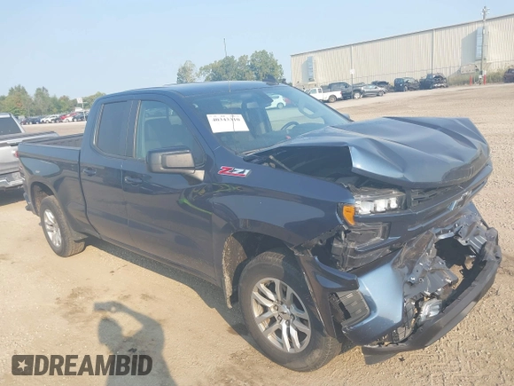 2019 Chevrolet Silverado 1500 RST with VIN 1GCRYEED8KZ353738, listed as a IAAI auction lot 40343310 with 96,077 mi miles and . Bid and sale history available at DreamBid. Image 1.