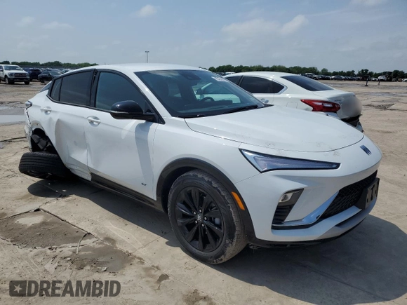 2025 Buick Envista Sport Touring with VIN KL47LBEP9SB166445, listed as a Copart auction lot 54619765 with 2,212 mi miles and Clean Title. Bid and sale history available at DreamBid. Image 4.