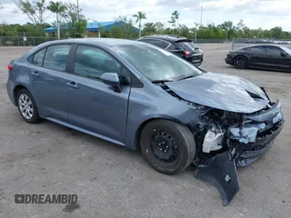 2024 Toyota Corolla LE with VIN 5YFB4MDEXRP187180, listed as a IAAI auction lot 42074828 with 12,444 mi miles and . Bid and sale history available at DreamBid. Image 1.