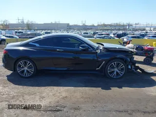2019 Infiniti Q60 Luxe with VIN JN1EV7EL4KM290776, listed as a IAAI auction lot 42047865 with 33,926 mi miles and . Bid and sale history available at carsss.com. Image 12.