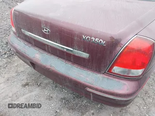 2003 Hyundai XG with VIN KMHFU45E43A257473, listed as a IAAI auction lot 41385881 with 184,165 mi miles. Bid and sale history available at carsss.com. Image 18.