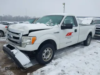 2014 Ford F-150 XL with VIN 1FTNF1CF9EKE28137, listed as a IAAI auction lot 41577971 with 180,000 mi miles and . Bid and sale history available at DreamBid. Image 2.