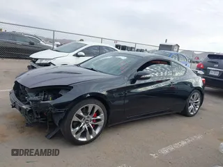 2014 Hyundai Genesis Coupe 3.8 Ultimate with VIN KMHHU6KJ9EU117703, listed as a IAAI auction lot 41486814 with 163,365 mi miles. Bid and sale history available at carsss.com. Image 14.