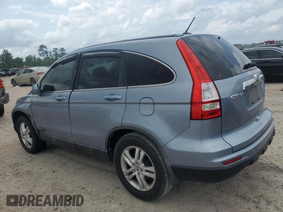 2011 Honda CR-V EX-L with VIN 5J6RE3H7XBL056647, listed as a Copart auction lot 54762925 with 130,394 mi miles and Salvage Title. Bid and sale history available at carsss.com. Image 2.