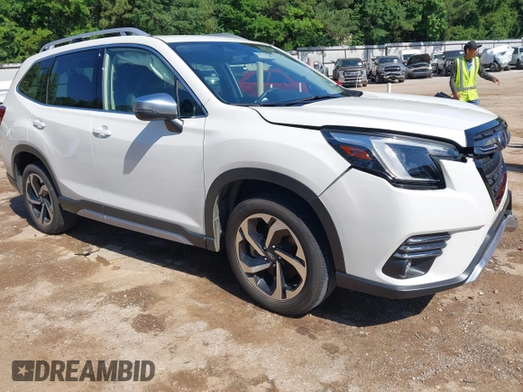 2023 Subaru Forester Touring with VIN JF2SKARC3PH525847, listed as a IAAI auction lot 42315726 with 32,235 mi miles and . Bid and sale history available at DreamBid. Image 1.