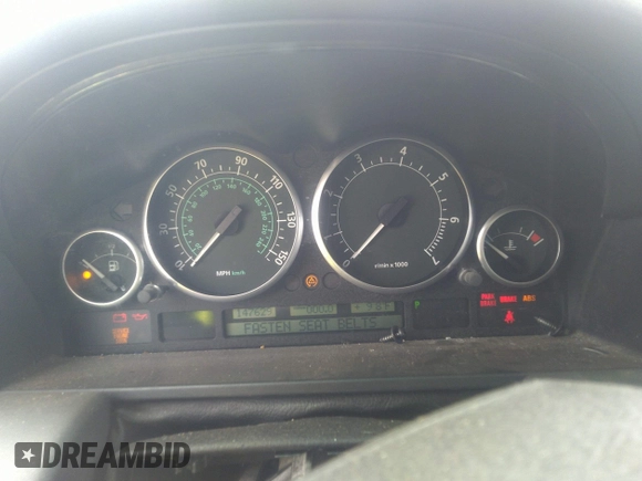 2003 Land Rover Range Rover HSE with VIN SALME11483A134918, listed as a IAAI auction lot 42476185 with 147,629 mi miles and . Bid and sale history available at DreamBid. Image 7.