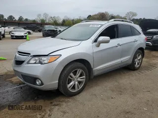 2015 Acura RDX Tech Pkg with VIN 5J8TB3H51FL013762, listed as a Copart auction lot 50046165 with 137,143 mi miles and Salvage Title. Bid and sale history available at carsss.com. Image 1.