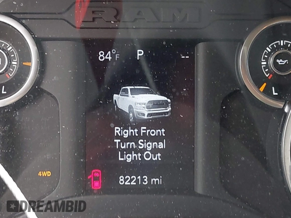 2019 Ram 2500 Tradesman with VIN 3C6MR5AJ4KG651441, listed as a IAAI auction lot 42090751 with 82,213 mi miles. Bid and sale history available at carsss.com. Image 17.