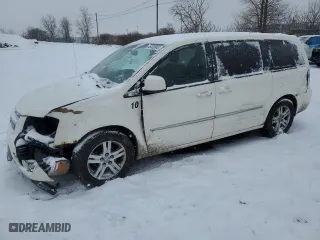 2010 Dodge Grand Caravan SE with VIN 2D4RN4DE2AR345191, listed as a Copart auction lot 46408945 with 227,138 mi miles and Salvage Title. Bid and sale history available at carsss.com. Image 1.
