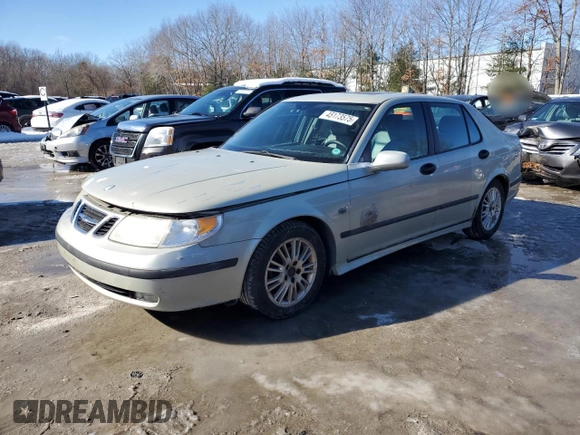 2005 Saab 9-5 Arc with VIN YS3ED49A253502052, listed as a Copart auction lot 45173575 with 208,112 mi miles and Clean Title. Bid and sale history available at carsss.com. Image 1.