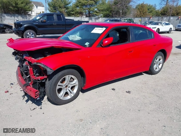 2020 Dodge Charger SXT with VIN 2C3CDXBG2LH140513, listed as a IAAI auction lot 41770400 with 85,734 mi miles. Bid and sale history available at carsss.com. Image 2.