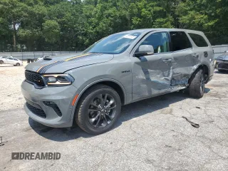 2022 Dodge Durango R/T z VIN 1C4SDJCT7NC228754, wystawiony jako Copart lot #63614545 z przebiegiem 61 143 mil mil oraz Szkoda całkowita • Salvage title. Historia ofert i sprzedaży dostępna na DreamBid. Obrazek 1.