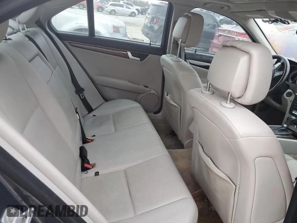 2013 Mercedes-Benz C-Class C 250 Sport with VIN WDDGF4HB8DR263273, listed as a Copart auction lot 50776885 with 177,264 mi miles and Clean Title. Bid and sale history available at carsss.com. Image 10.