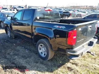 2021 Chevrolet Colorado 4WD Work Truck with VIN 1GCGTBENXM1298059, listed as a IAAI auction lot 41465118 with Not provided miles and . Bid and sale history available at DreamBid. Image 3.