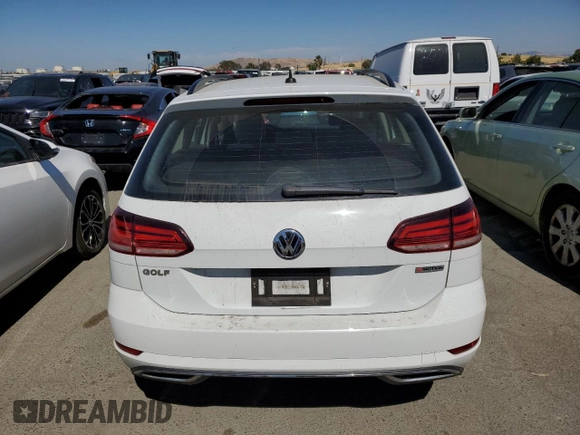 2019 Volkswagen Golf SportWagen S with VIN 3VW117AU6KM505369, listed as a Copart auction lot 58688604 with 30,636 mi miles and Salvage Title. Bid and sale history available at carsss.com. Image 6.