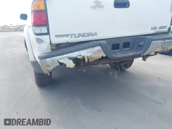 2000 Toyota Tundra Limited with VIN 5TBBT4816YS085075, listed as a IAAI auction lot 41413494 with 66,293 mi miles and . Bid and sale history available at DreamBid. Image 13.