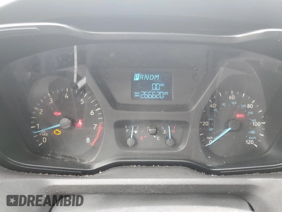 2017 Ford Transit with VIN 1FTYR2CM6HKA29960, listed as a Copart auction lot 56224535 with 266,620 mi miles and Clean title. Bid and sale history available at DreamBid. Image 9.