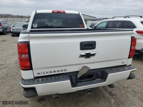 2018 Chevrolet Silverado 1500 LT with VIN 3GCUKREC6JG190645, listed as a Copart auction lot 89153675 with 123,913 mi miles and Salvage Title. Bid and sale history available at carsss.com. Image 6.