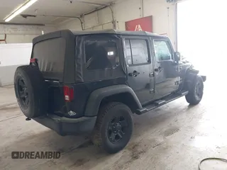 2017 Jeep Wrangler Unlimited Sport with VIN 1C4BJWDG3HL503676, listed as a IAAI auction lot 41953232 with 94,819 mi miles. Bid and sale history available at carsss.com. Image 4.