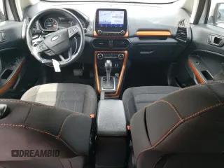 2021 Ford EcoSport SE with VIN MAJ3S2GE1MC450075, listed as a Copart auction lot 51432495 with 79,319 mi miles and Salvage Title. Bid and sale history available at DreamBid. Image 8.