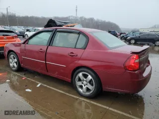 2007 Chevrolet Malibu LTZ with VIN 1G1ZU57N37F201630, listed as a Copart auction lot 85963354 with 186,049 mi miles and Salvage Title. Bid and sale history available at carsss.com. Image 2.