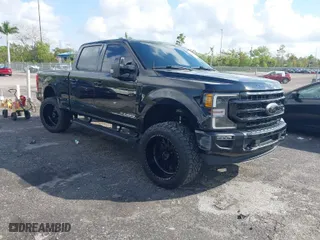 2022 Ford Super Duty F-250 SRW XL with VIN 1FT7W2BT3NED29611, listed as a IAAI auction lot 41618746 with 18,605 mi miles. Bid and sale history available at carsss.com. Image 1.