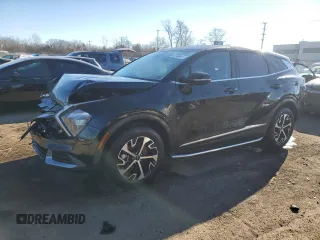 2023 Kia Sportage EX with VIN 5XYK33AF6PG133662, listed as a Copart auction lot 87768445 with 19,844 mi miles and Salvage Title. Bid and sale history available at carsss.com. Image 1.