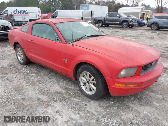 2009 Ford Mustang with VIN 1ZVHT80N795115566, listed as a IAAI auction lot 41524488 with Not Provided miles and . Bid and sale history available at carsss.com. Image 1.