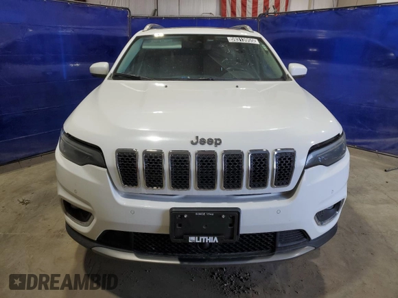 2021 Jeep Cherokee Limited with VIN 1C4PJMDX9MD181124, listed as a Copart auction lot 59313955 with 119,064 mi miles and Clean title. Bid and sale history available at DreamBid. Image 5.