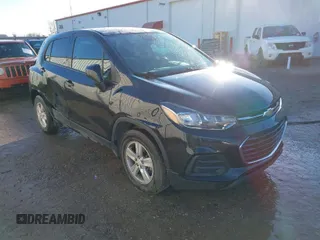 2021 Chevrolet Trax LS with VIN KL7CJKSB5MB337520, listed as a IAAI auction lot 41554924 with 139,501 mi miles. Bid and sale history available at carsss.com. Image 1.