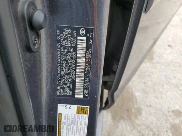 2008 Toyota Prius with VIN JTDKB20U883433531, listed as a Copart auction lot 50938975 with 0 mi miles and Salvage Title. Bid and sale history available at carsss.com. Image 14.