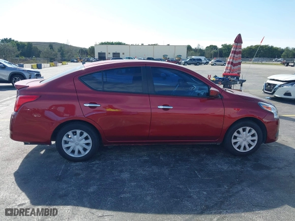2019 Nissan Versa Sedan SV with VIN 3N1CN7AP1KL805761, listed as a IAAI auction lot 41343460 with 80,047 mi miles. Bid and sale history available at carsss.com. Image 13.