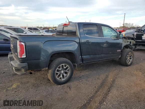 2017 GMC Canyon 4WD SLE with VIN 1GTG6CEN9H1246814, listed as a Copart auction lot 82406484 with 93,235 mi miles and Clean Title. Bid and sale history available at carsss.com. Image 3.