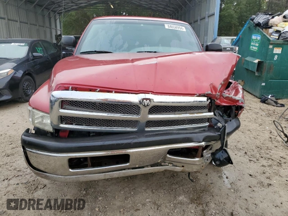 1999 Dodge 1500 with VIN 3B7HC12Y9XG132893, listed as a Copart auction lot 84658994 with Not Provided miles and Non Repairable. Bid and sale history available at DreamBid. Image 5.
