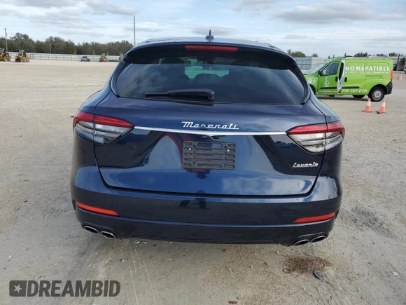 2022 Maserati Levante GT with VIN ZN661XUA1NX398867, listed as a Copart auction lot 37395284 with 18,539 mi miles. Bid and sale history available at carsss.com. Image 6.