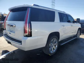 2016 GMC Yukon XL Denali with VIN 1GKS2HKJXGR354934, listed as a Copart auction lot 50628345 with 128,337 mi miles and Salvage Title. Bid and sale history available at carsss.com. Image 3.