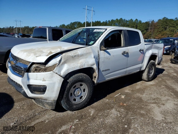 2020 Chevrolet Colorado 2WD Work Truck with VIN 1GCGSBEA3L1239241, listed as a Copart auction lot 84251014 with 168,969 mi miles and Salvage Title. Bid and sale history available at carsss.com. Image 1.