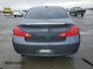 2008 Infiniti G35 Journey with VIN JNKBV61E78M211318, listed as a Copart auction lot 44180515 with 93,010 mi miles and Salvage Title. Bid and sale history available at DreamBid. Image 6.