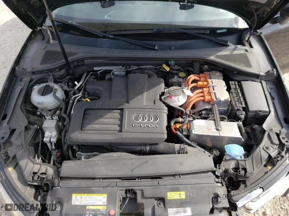 2016 Audi A3 e-tron Premium with VIN WAUVPBFFXGA121659, listed as a Copart auction lot 46810493 with NaN miles. Bid and sale history available at carsss.com. Image 12.