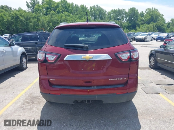 2015 Chevrolet Traverse LT with VIN 1GNKVHKD3FJ337801, listed as a IAAI auction lot 39801496 with 118,159 mi miles and . Bid and sale history available at DreamBid. Image 17.