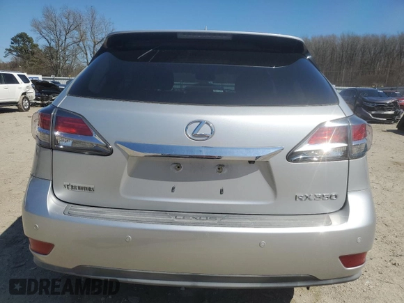 2013 Lexus RX 350 with VIN 2T2BK1BA9DC162537, listed as a Copart auction lot 49407945 with 126,829 mi miles and Salvage Title. Bid and sale history available at carsss.com. Image 6.